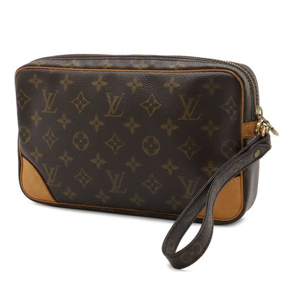 Louis Vuitton Monogram Marly Dragonne GM Second Handbag Clutch