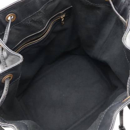Louis Vuitton Epi Noe Shoulder Bag Drawstring Noir Black Gold