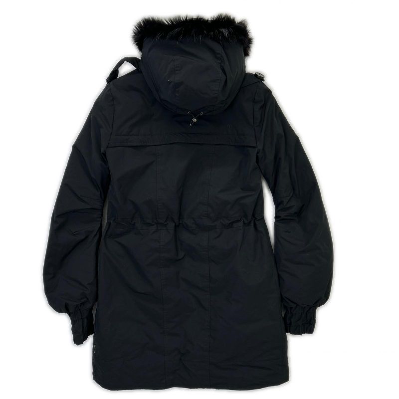 Moncler Haven Down Coat with Fur 0