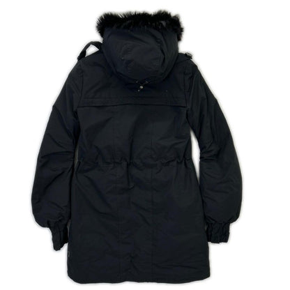 Moncler Haven Down Coat with Fur 0