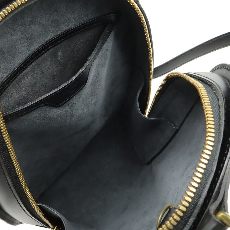 Louis Vuitton Epi Mabillon Backpack Shoulder Bag Leather Noir Black