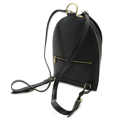 Louis Vuitton Epi Mabillon Backpack Shoulder Bag Leather Noir Black