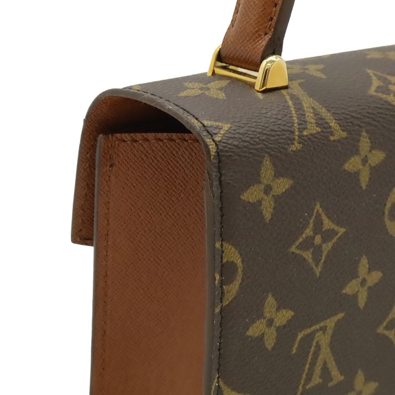Louis Vuitton Monogram Malesherbes Handbag Flap Bag