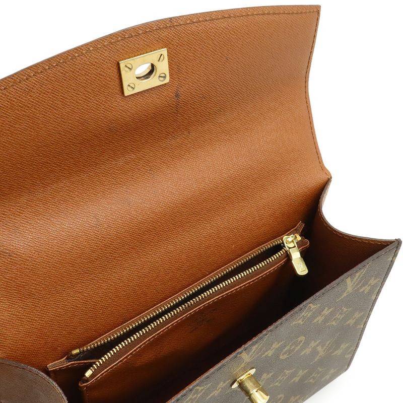Louis Vuitton Monogram Malesherbes Handbag Flap Bag