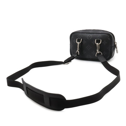 Louis Vuitton Monogram Eclipse Outdoor Pochette Shoulder Bag Crossbody Waist