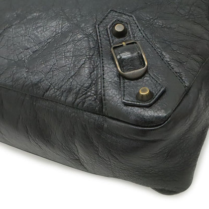 Balenciaga the Town Tote 2-Way Shoulder Bag Leather Black Mila Out of Stock