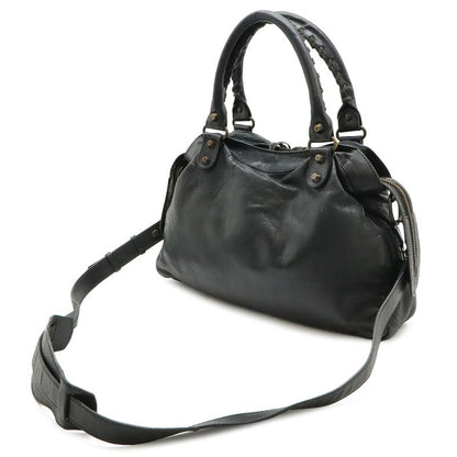 Balenciaga the Town Tote 2-Way Shoulder Bag Leather Black Mila Out of Stock