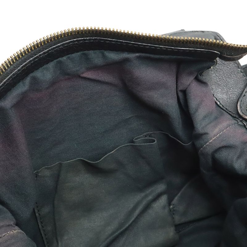 Balenciaga the Town Tote 2-Way Shoulder Bag Leather Black Mila Out of Stock