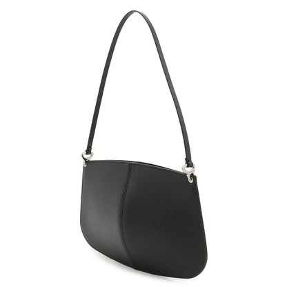 Louis Vuitton Epi Pochette Demi Lune Shoulder Bag Pouch Leather Noir Black