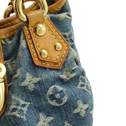 Louis Vuitton Monogram Denim Pleaty Mini Bag Blue