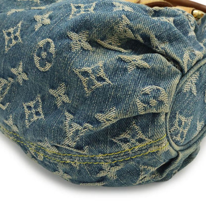 Louis Vuitton Monogram Denim Pleaty Mini Bag Blue