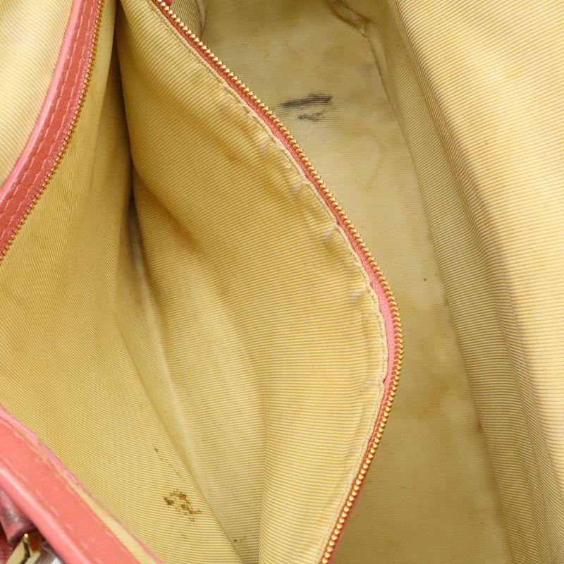 Louis Vuitton Monogram Sabia Caba MM Tote Beige Rose Pink Gold
