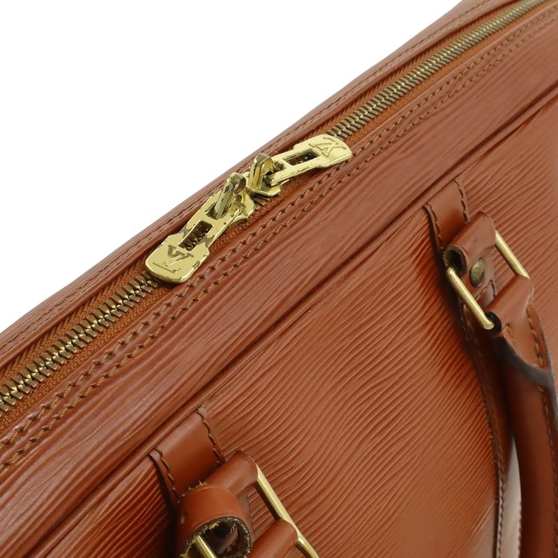 Louis Vuitton Epi Porte Document Voyage Purse Business Briefcase Kenya Brown