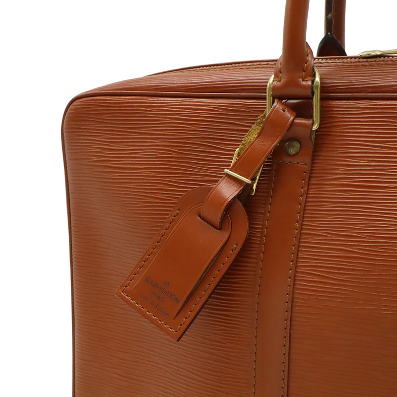 Louis Vuitton Epi Porte Document Voyage Purse Business Briefcase Kenya Brown