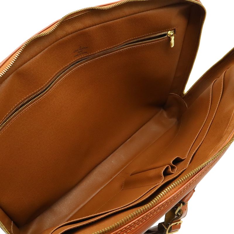 Louis Vuitton Epi Porte Document Voyage Purse Business Briefcase Kenya Brown