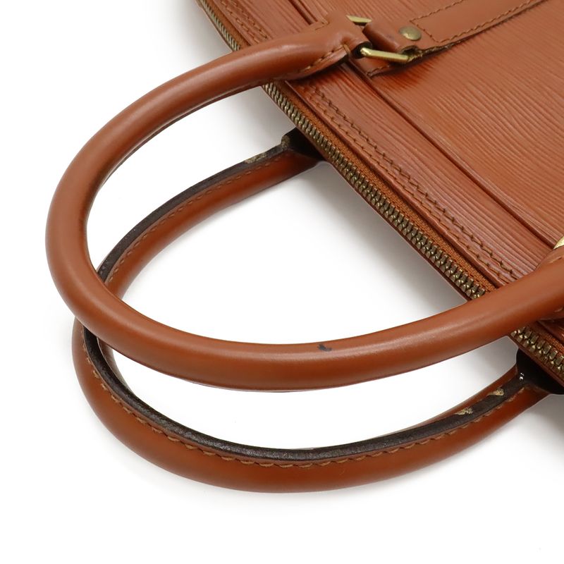 Louis Vuitton Epi Porte Document Voyage Purse Business Briefcase Kenya Brown