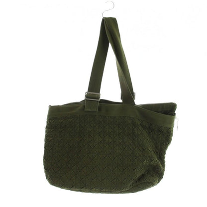 Bottega Veneta Webbing Camping Tote Hand Intrecciato Logo Khaki