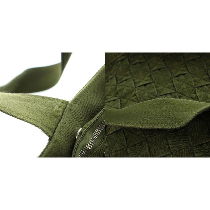 Bottega Veneta Webbing Camping Tote Hand Intrecciato Logo Khaki