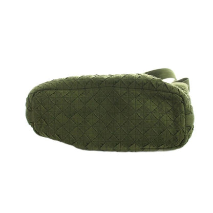 Bottega Veneta Webbing Camping Tote Hand Intrecciato Logo Khaki