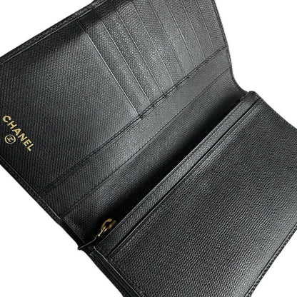 Chanel Bifold Wallet Here Button