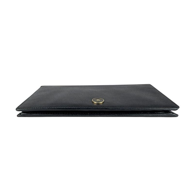 Chanel Bifold Wallet Here Button