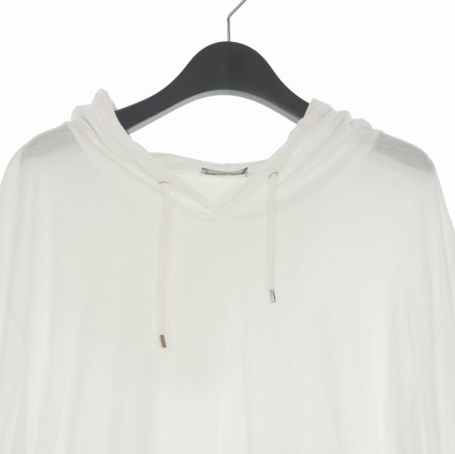 Dior Homme Long Hoodie Long Sleeve M White