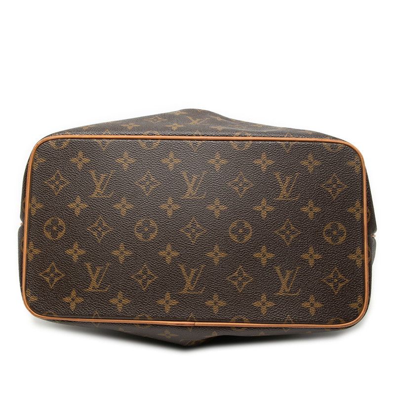Louis Vuitton Monogram Palermo PM 2-Way Shoulder Bag Brown Leather