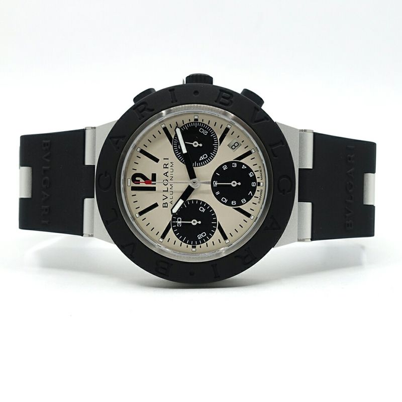 Bvlgari Aluminum Chronograph Belt