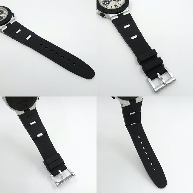 Bvlgari Aluminum Chronograph Belt