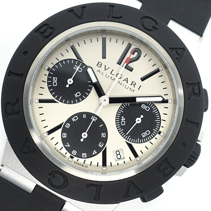 Bvlgari Aluminum Chronograph Belt