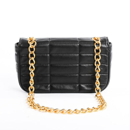 Celine Shoulder Bag Matelasse Monochrome