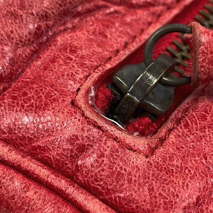 Balenciaga Mini Twig 2-Way Shoulder Bag Leather Red