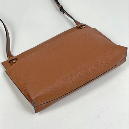 Loewe Anagram Shoulder Bag Crossbody Leather Brown