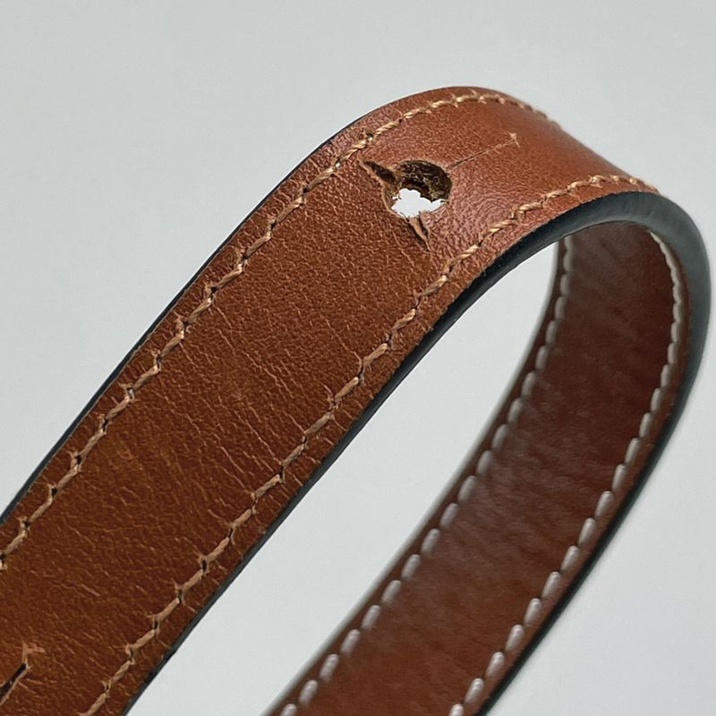 Loewe Anagram Shoulder Bag Crossbody Leather Brown