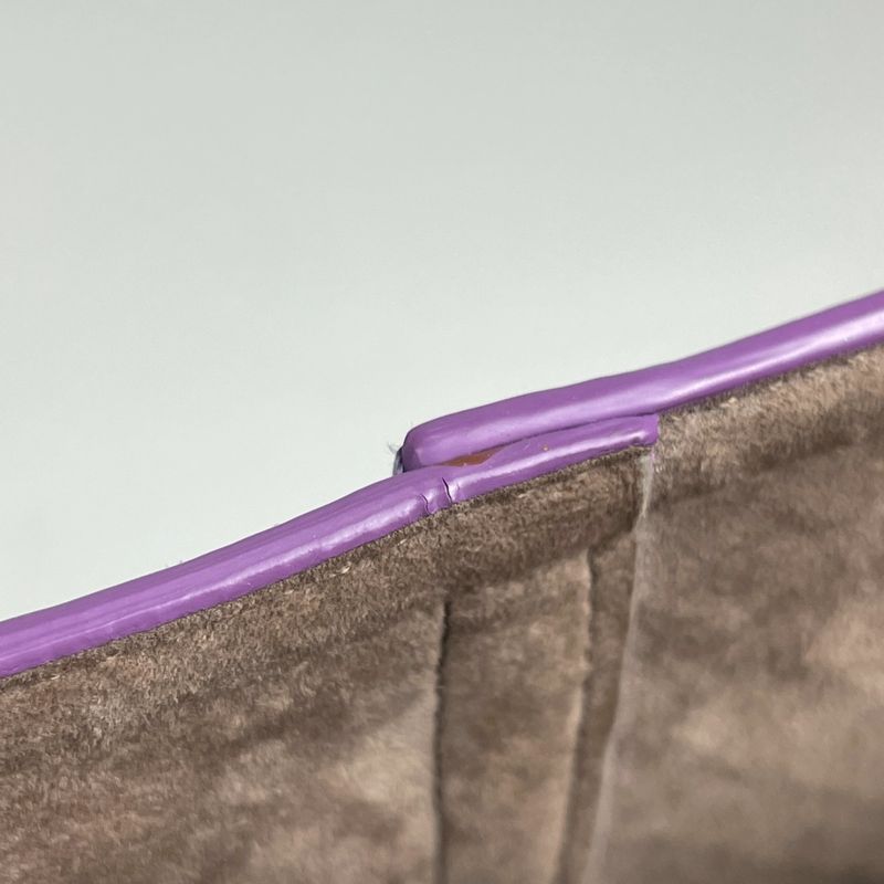 Bottega Veneta Intrecciato Tote Braided Leather Purple