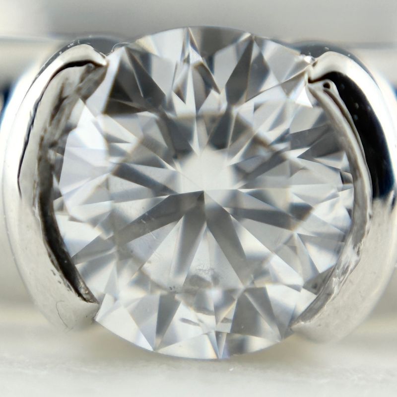 Tiffany & Co Dots Ring Platinum Diamond
