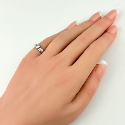 Tiffany & Co Dots Ring Platinum Diamond