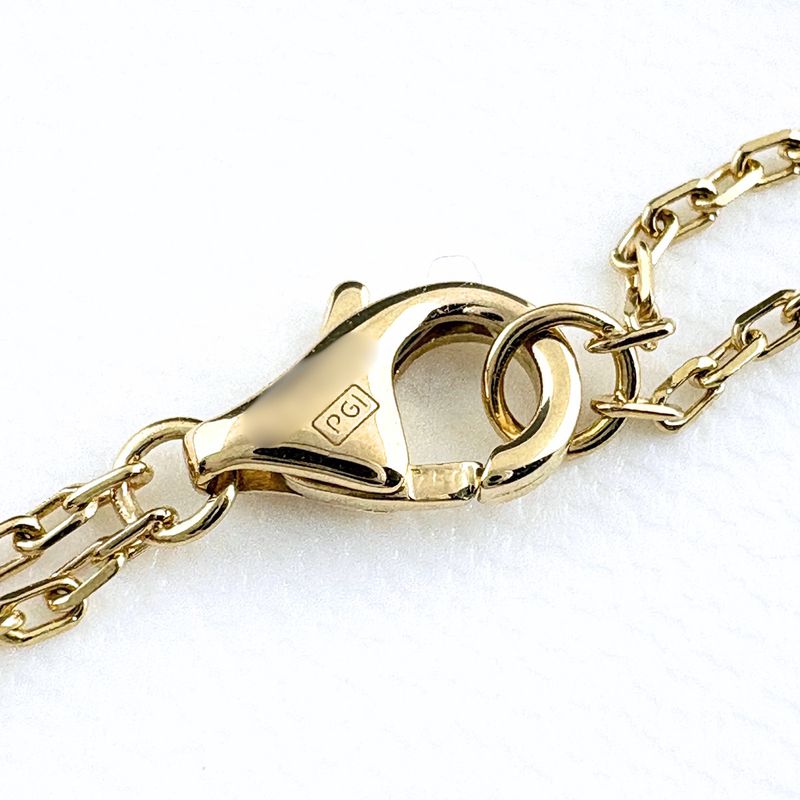 Cartier Love Circle Bracelet YG Yellow Gold 2 Row 750 Diamond
