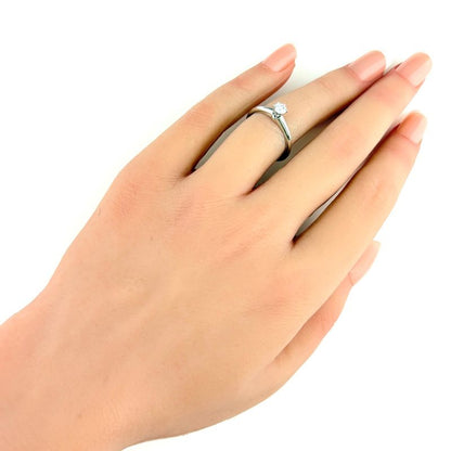 Tiffany & Co Solitaire le Ring Platinum Diamond