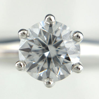 Tiffany & Co Solitaire le Ring Platinum Diamond