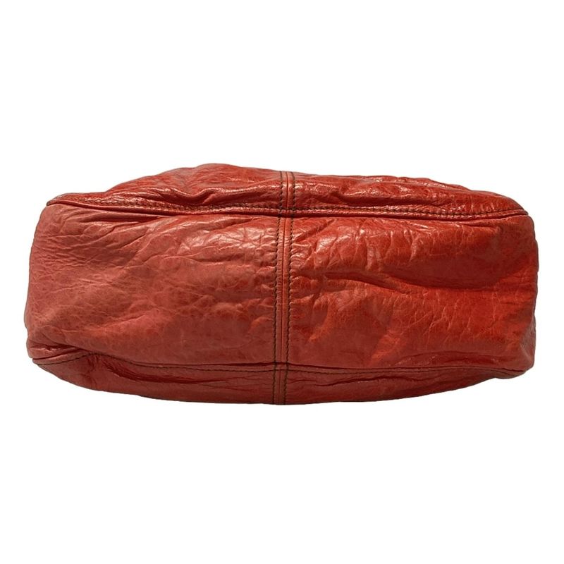 Miu Miu Handbag Red Bag Opening Leather