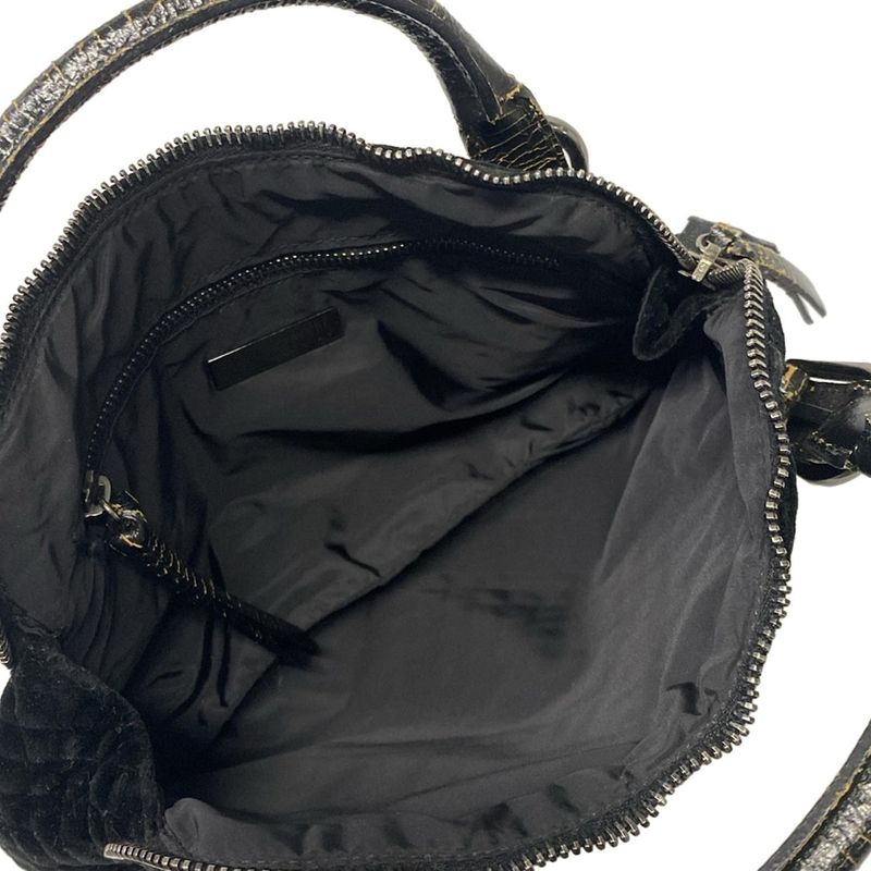 Miu Miu Handbag Black Leather