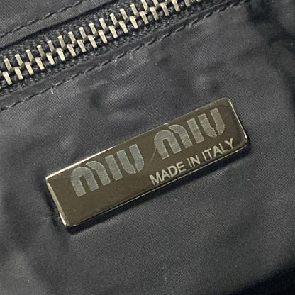 Miu Miu Handbag Black Leather