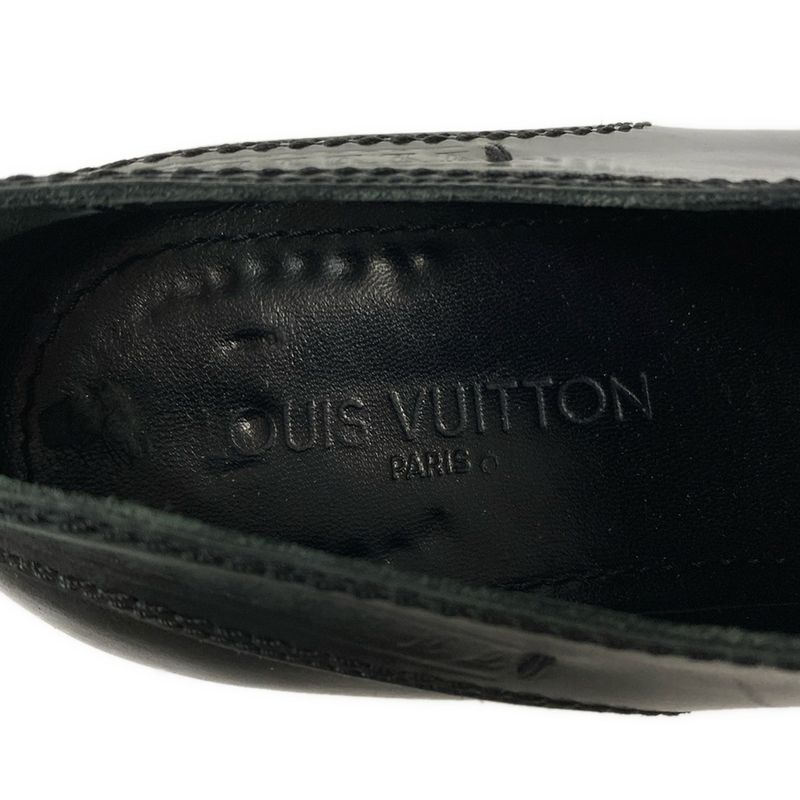 Louis Vuitton Shoes 8 Black Leather