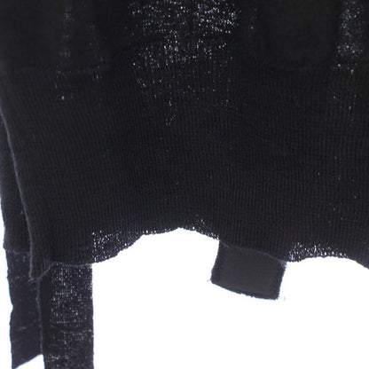 Saint Laurent Yves Knit Skirt Knee Length Deformed