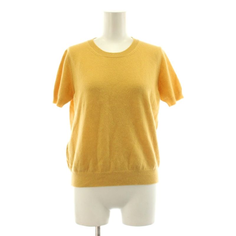 Prada Ensemble Knit Cardigan Long Sleeve Inner Short Wool Cashmere Blend 38