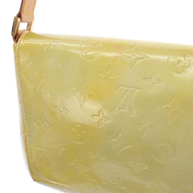 Louis Vuitton Thompson Street Vernis Shoulder Bag Yellow TK