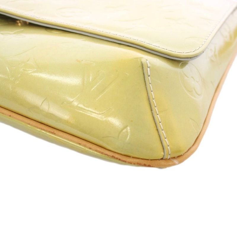 Louis Vuitton Thompson Street Vernis Shoulder Bag Yellow TK