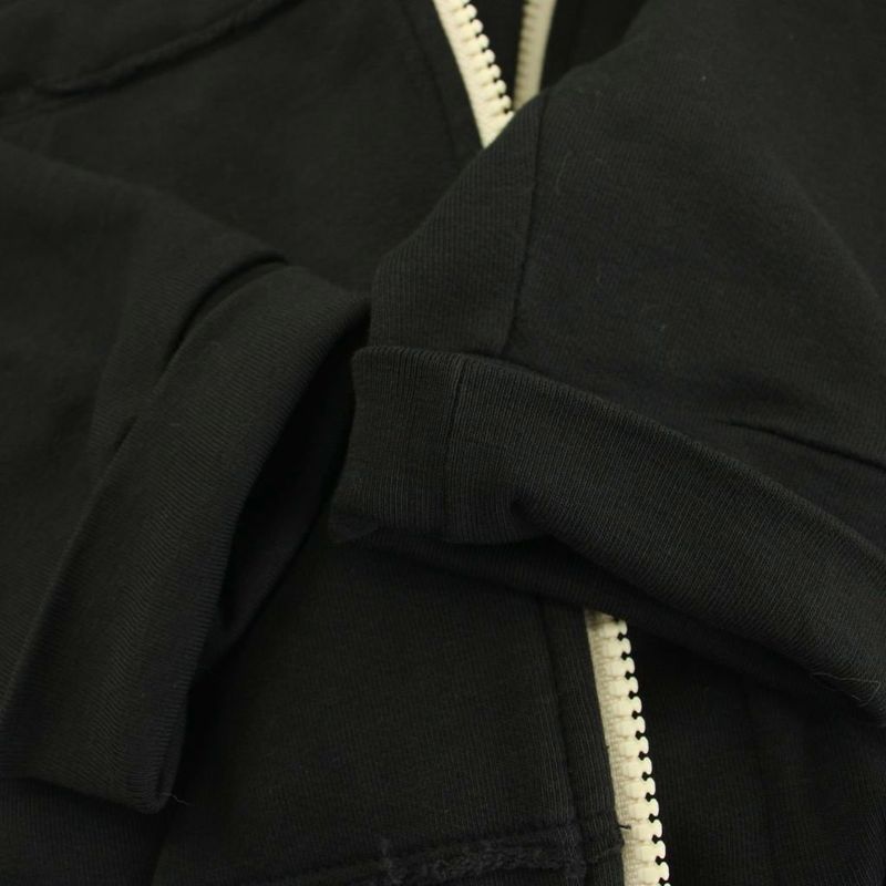 Moncler Maglia Cardigan Hoodie Zip Up Long Sleeve L Black KU