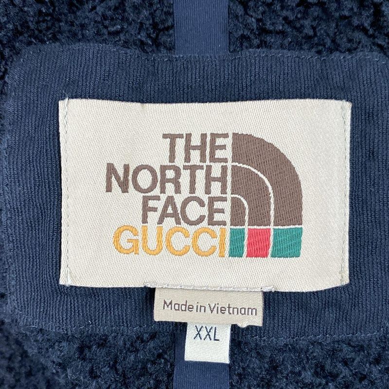 Gucci Pants XXL Black Beige Multi the North Face Collaboration Trekking Long